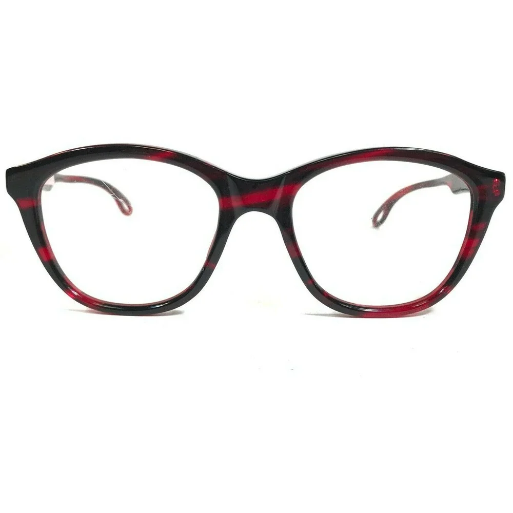 JOOP! Mod.109-210 Eyeglasses Frames Black Red Horn Round Full Rim 51-19-140